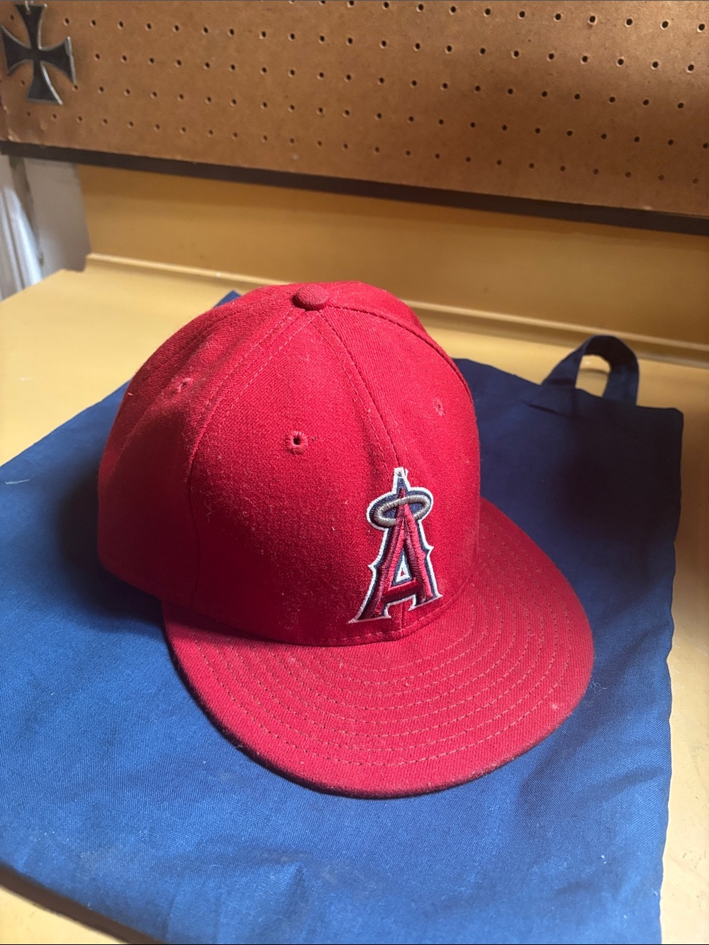 New Era Kids Red Los Angeles Angels Baseball Cap